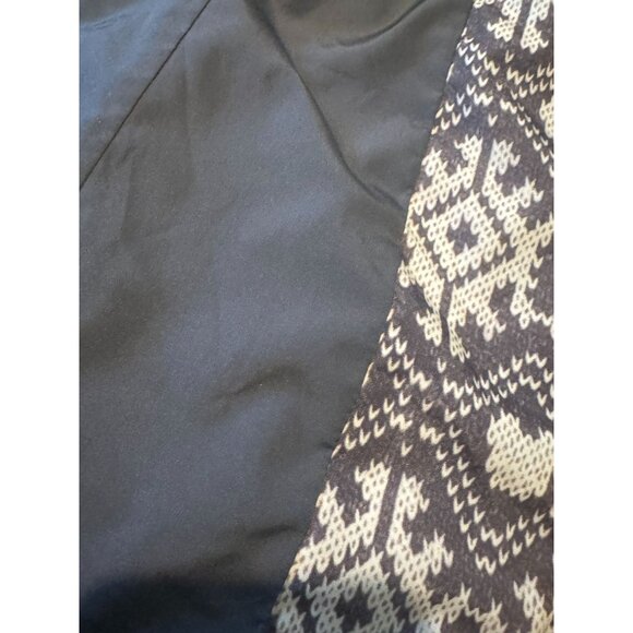 Coldwater Creek Quilted Vest Size 1X (18) – Fair Isle Snowflake Print, Hidden Mi - Picture 9 of 11